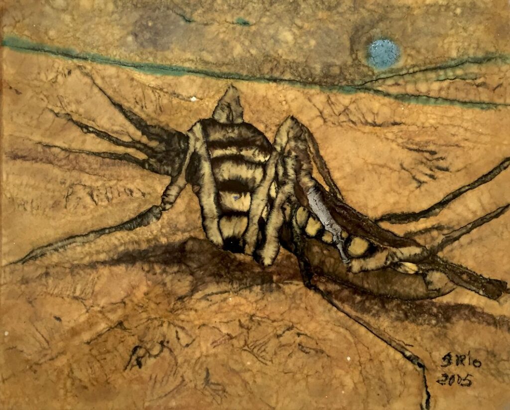 2005 - La zanzara tigre - 25x20 cm