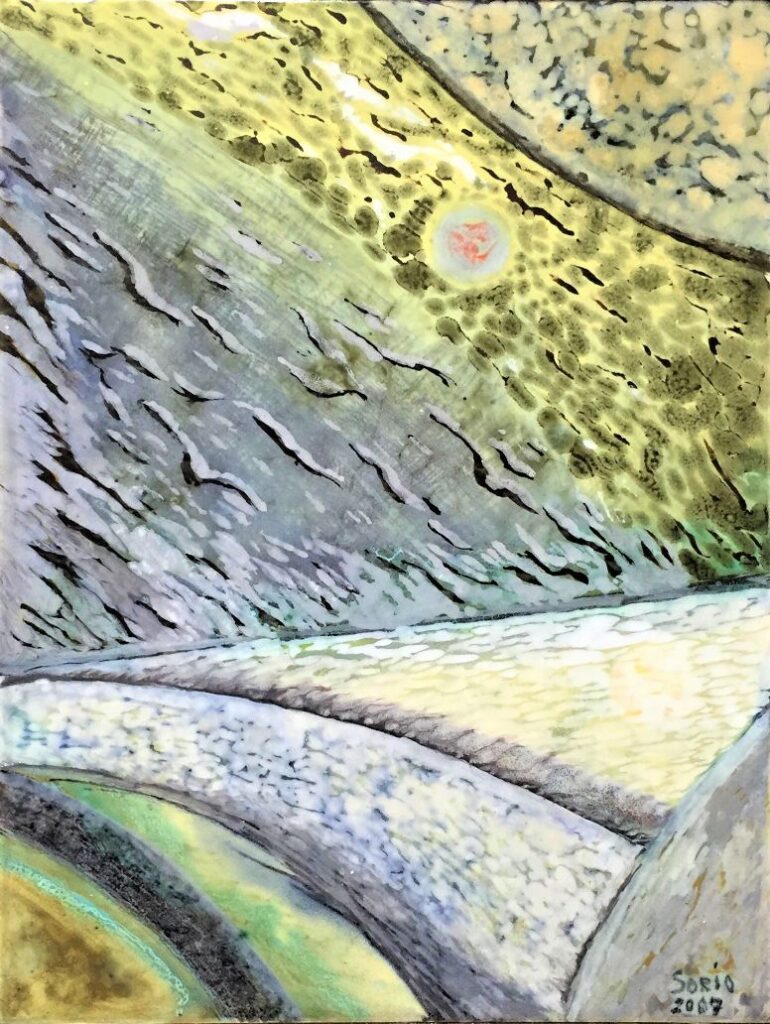 2007 - Al tramonto del Sole - 25x33 cm