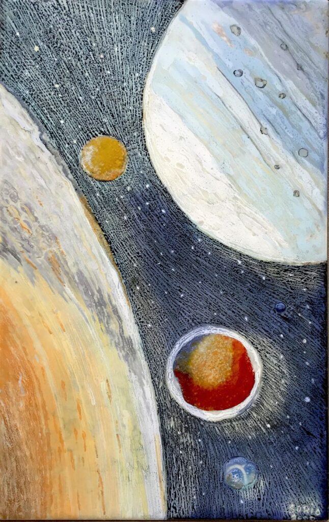 2008 - Dalle parti di Andromeda - 25x40 cm