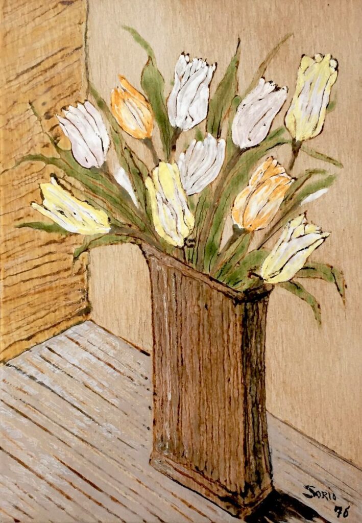 1976 - I tulipani di Alessia - 20x30 cm