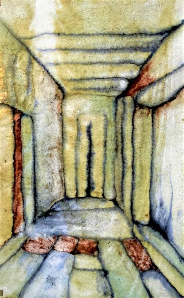 1978 - Davanti alla Porta - 29,5x48 cm