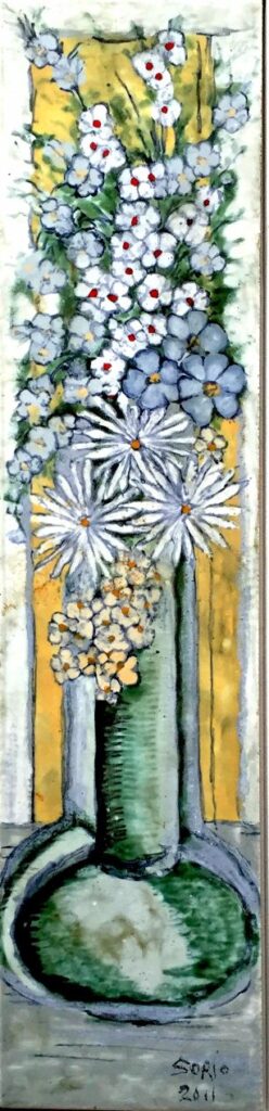 2011 - I fiori di aprile - 10x45 cm